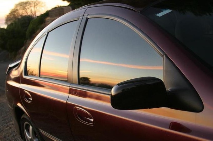 Tinted cars
